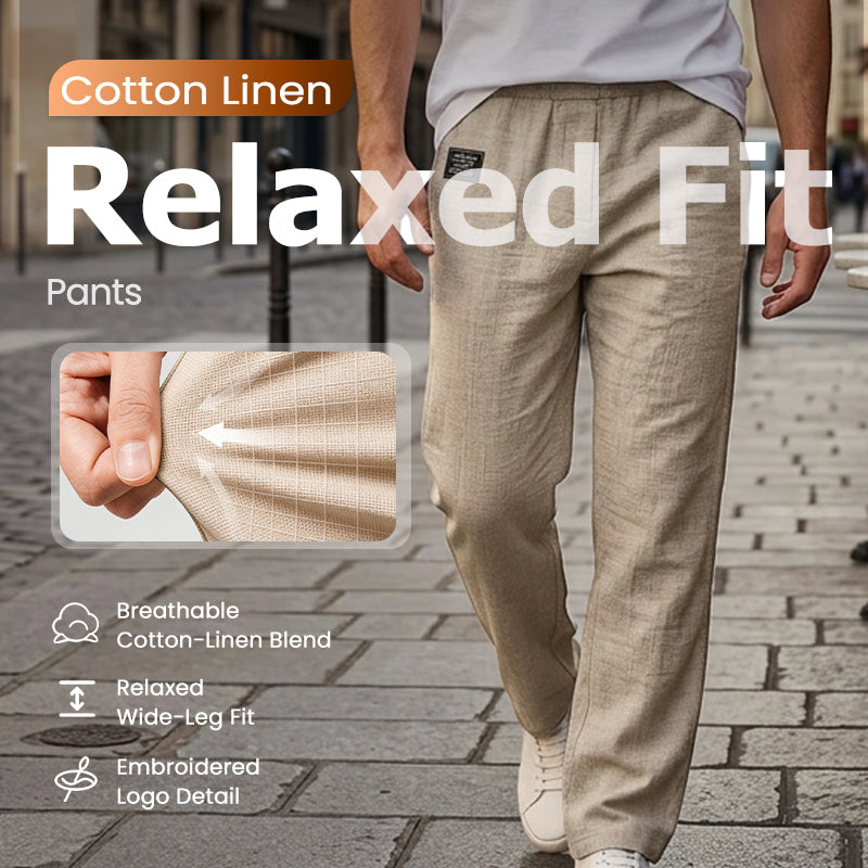 💕LAST DAY SALE 50% OFF!!💕Breathable Straight-Leg Trousers for Men