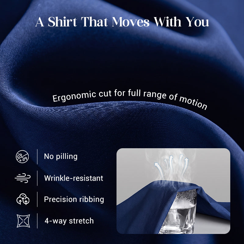 👔 Men's Non-Iron Shirts – No Ironing, Wrinkle-Free & Comfortable All Day!