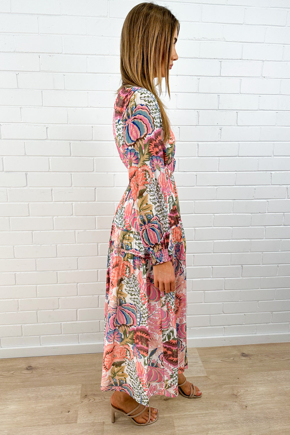Monti Dress - Pink Floral