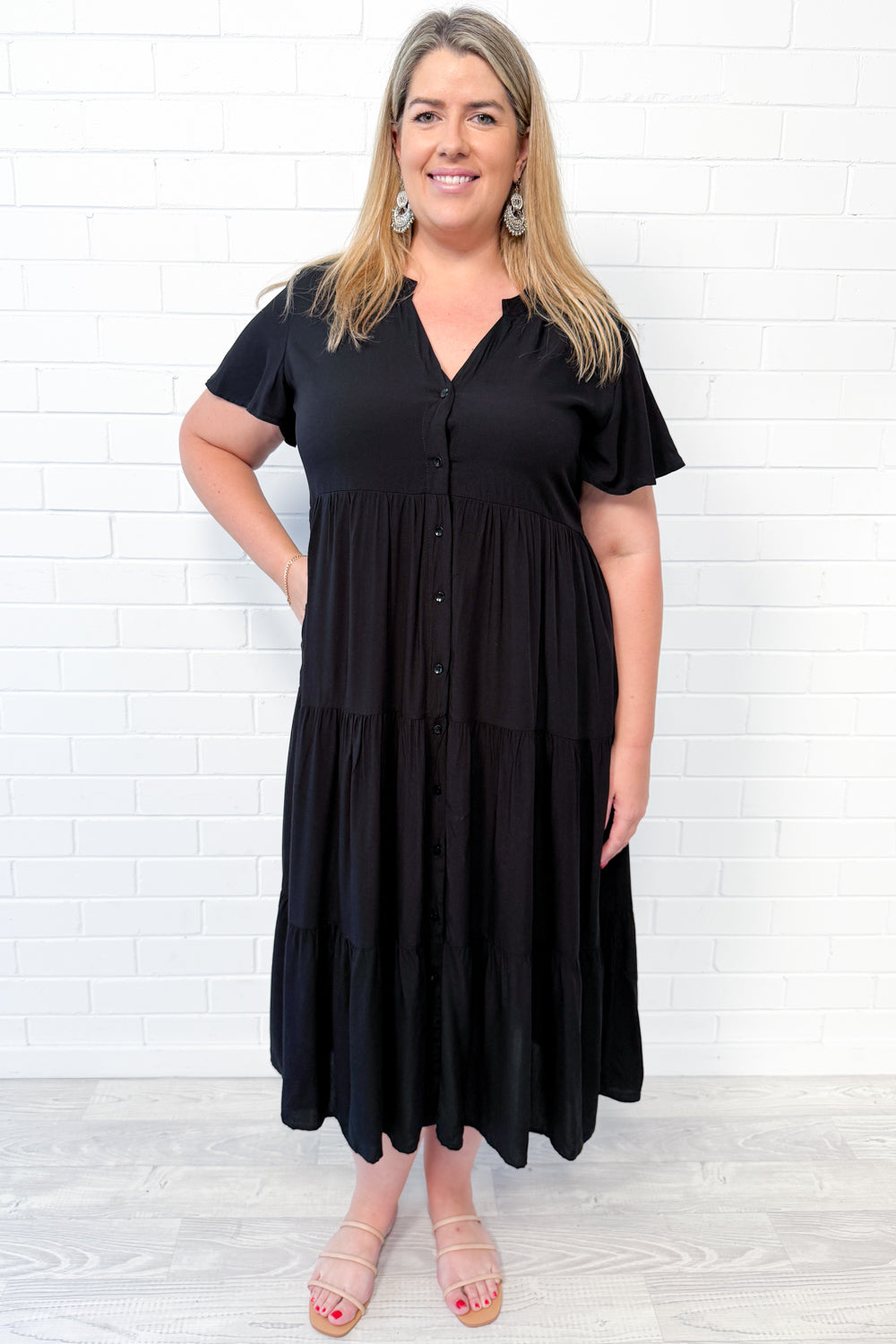Teacher Dress - Black