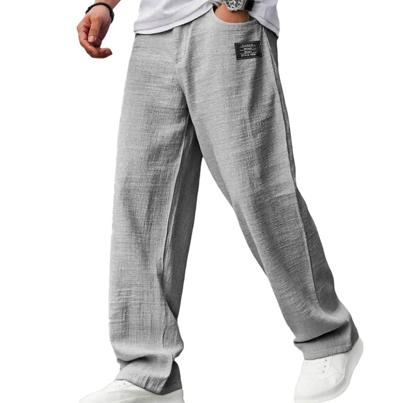 💕LAST DAY SALE 50% OFF!!💕Breathable Straight-Leg Trousers for Men