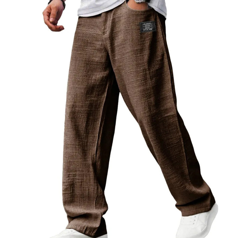 💕LAST DAY SALE 50% OFF!!💕Breathable Straight-Leg Trousers for Men