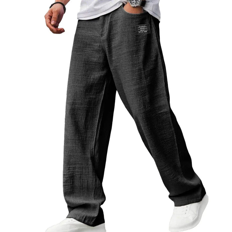 💕LAST DAY SALE 50% OFF!!💕Breathable Straight-Leg Trousers for Men